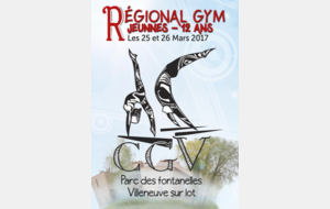 Organisation détaillée du championnat régional Filière Jeunes Villeneuve sur Lot 25 &amp; 26 mars 2017
