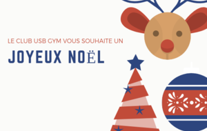 Le club de l'USB Gym vous souhaite un joyeux Noël