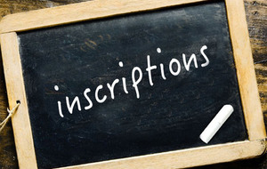 Inscriptions 2019/2020