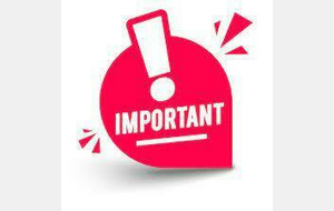 REPRISE DES COURS - LUNDI 29 SEPTEMBRE 2025