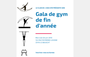 Gala de fin d'année 2019